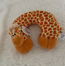 Giraffe Plush Neck Pillow