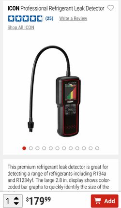 ICON Professional Refrigerant Leak Detector