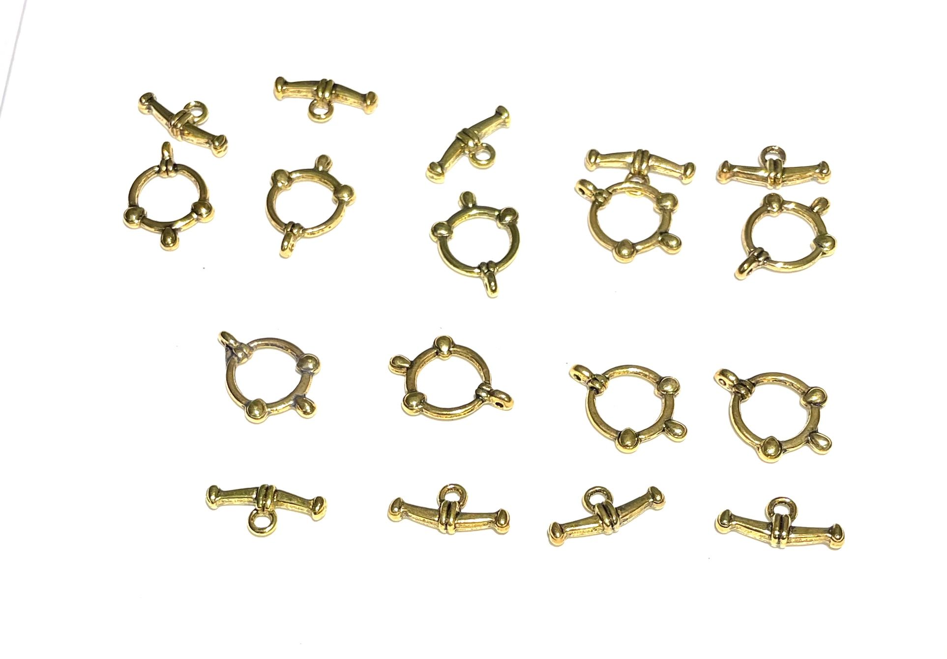 Large Lot Of Toggle Clasps!!!