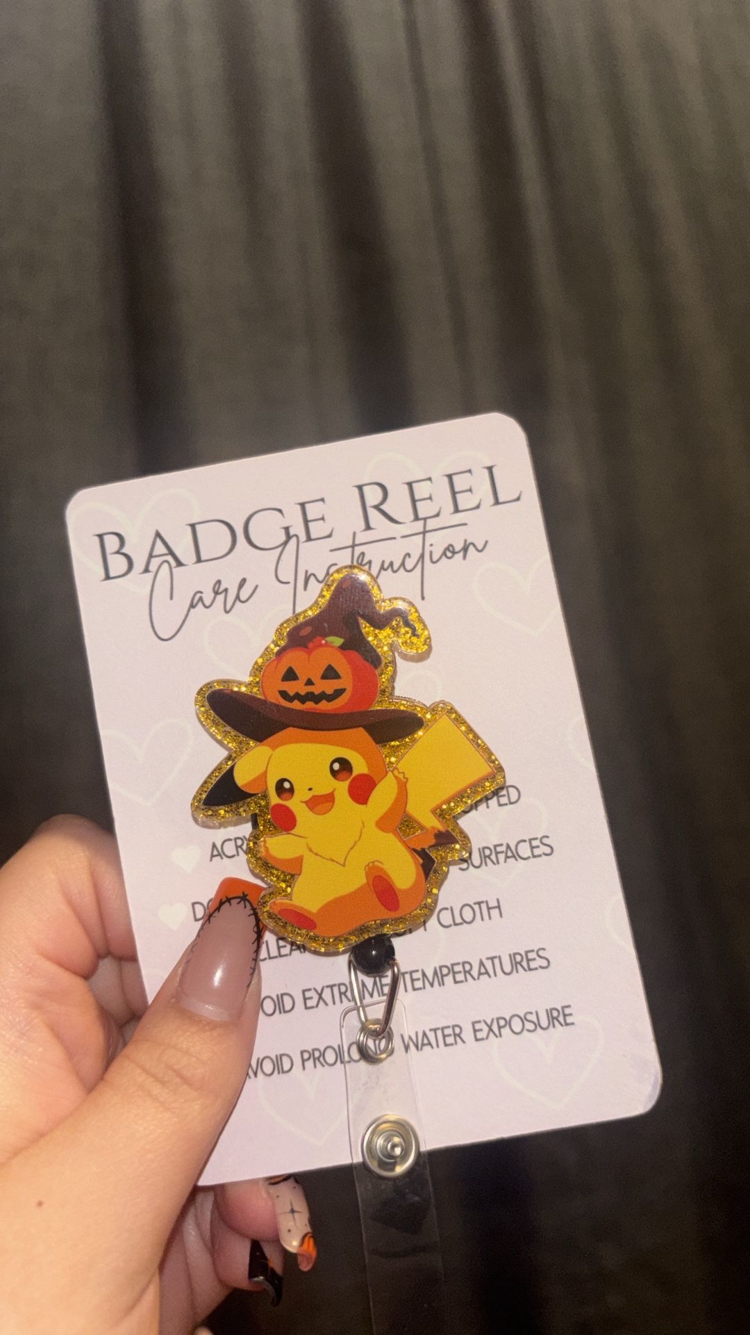 Pikachu Badge Reel
