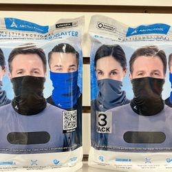 Face Cooling  Masks (2) 3-packs 