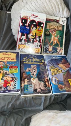 New Vhs Disney Movies All For $15