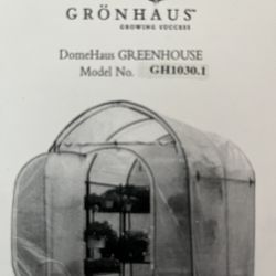 Excellent greenhouse.  