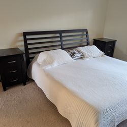 Bedroom Set All Wood California King 