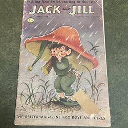 Vintage "Jack and Jill" Children's Magazine dated April, 1956