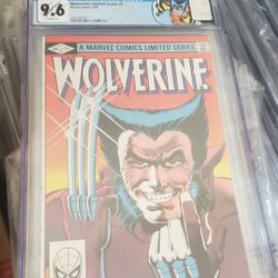 Marvel Wolverine Limited Series  Cgc 9.6  Special Label 