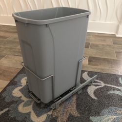 Pull-Out Trash Bin For Kitchen Or Office