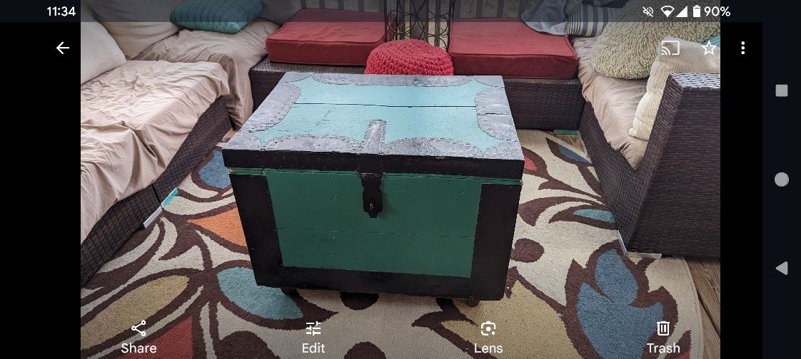 Large Trunk Table Heavy Durable