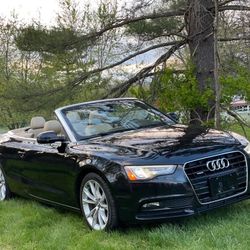 2014 AUDI A5 CONVERTIBLE MINT LIKE NEW SUPER CLEAN 