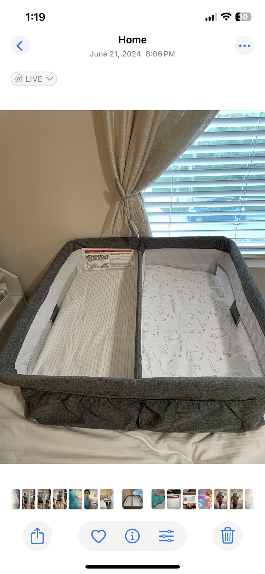 Twins Bassinet (baby Bed)