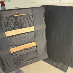 Custom Built Studio Black Sound Panels
