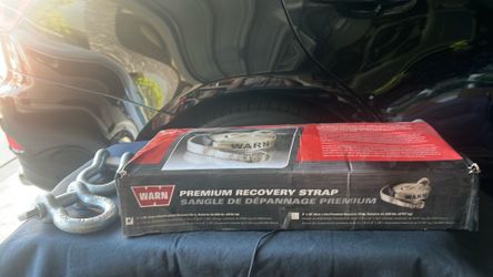 Jeep Premium Recovery Strap Toe Hooks Manual