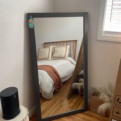 Large Solid Wood Mirror 