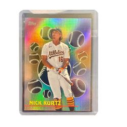 2026 Topps Series 2 Nick Kurtz Titans Of The Game 