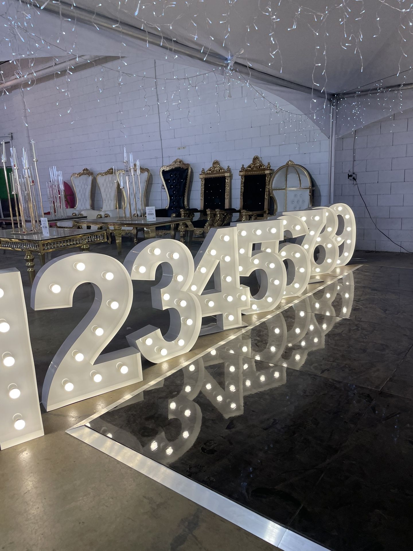 MARQUEE NUMBERS