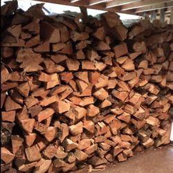 Dry Firewood Fir Maple Alder Cherry Quarter Half Cords Delivery Pickup