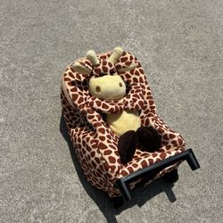 Giraffe Small Backpack/suitcase