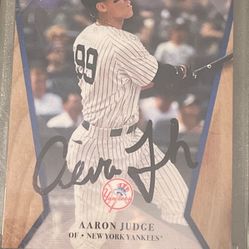 Aaron Judge Rookie And Auto 