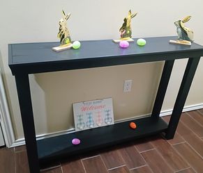 New Wood Entryway Table