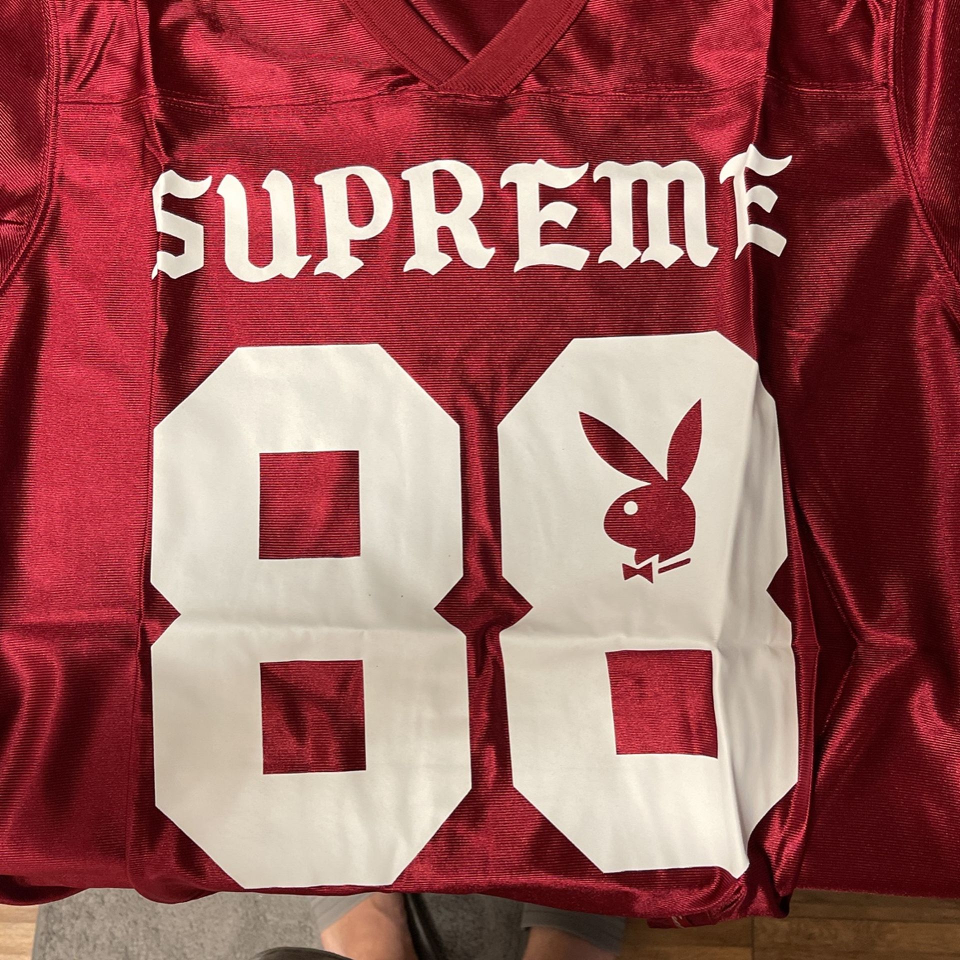 Supreme Football Top Cardinal Size M