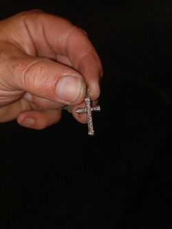 Jewelry gold cross