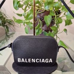 Authentic Balenciaga Black Crossbody Bag