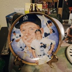 1992 Mickey Mantle Collector Plate