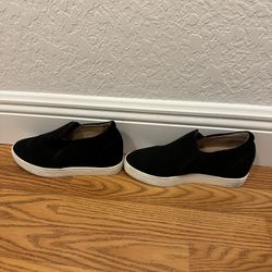 Black Leather Shoes 6.5M