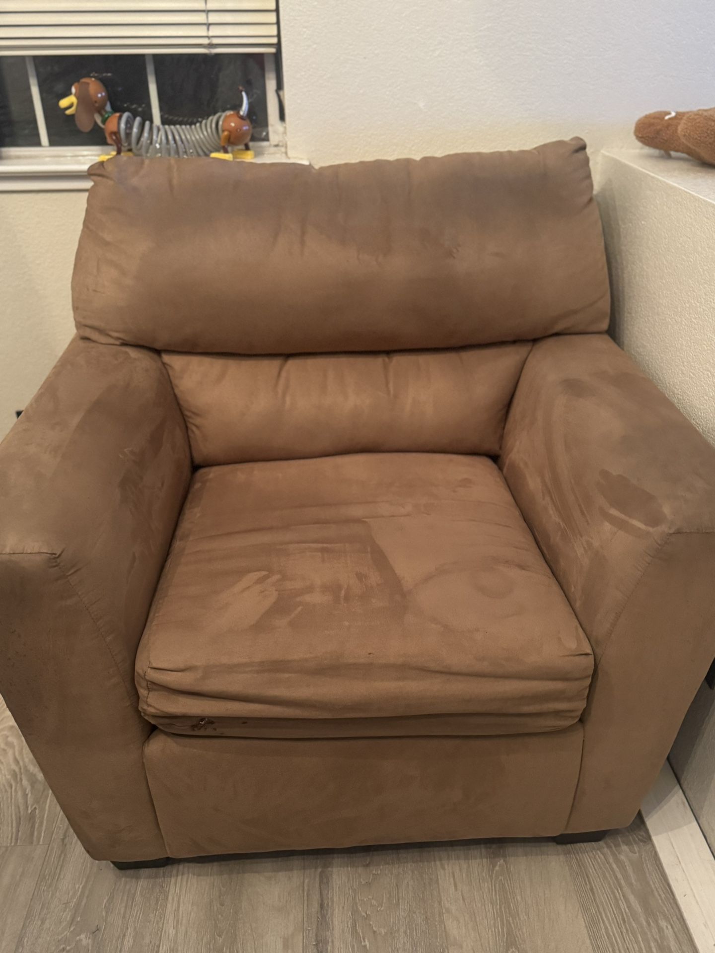 Small Suede Couch