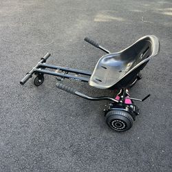 Hover Board With Cart Attachment