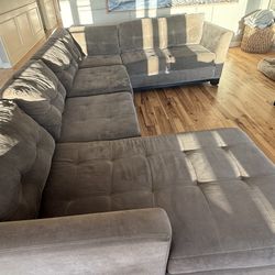 Gray Sectional Couch