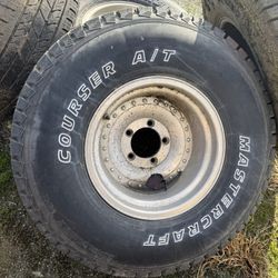 I Took These Wheels Off My Jeep Size 15 Three Tires