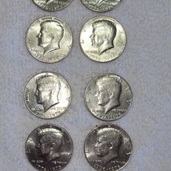 12 Kennedy Bicentennial Half Dollars BU Condition Philadelphia Mint 