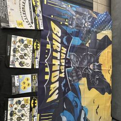 Batman Birthday Party Supplies