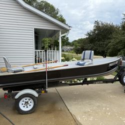 14 Foot Blue Fin Fishing Boat