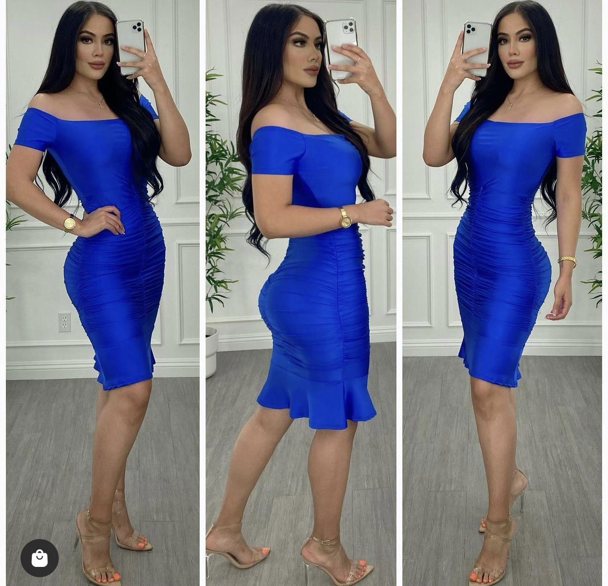 Royal Blue Dress