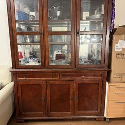 China Cabinet/Hutch - Will Deliver For Free Within 25 Miles