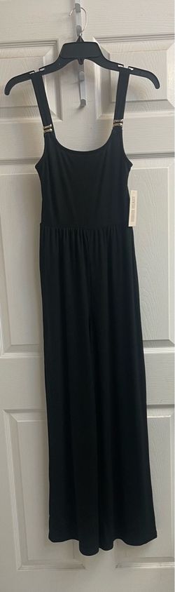 Brand new Juniors Black rib jumpsuit size M
