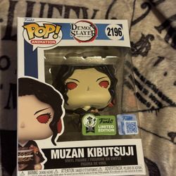 Funko Pop Demon Slayer Muzan Kibutsuji Limited Edition 2196 ECCC Exclusive