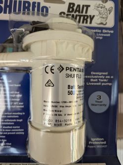 New Shurflo Bait Sentry 500 Livewell pump