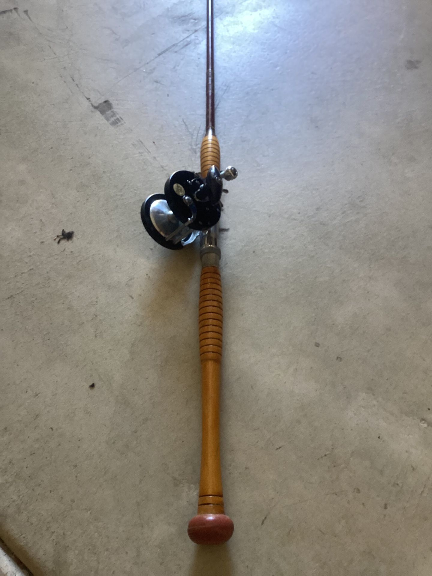 Antique / Vintage Fishing Rod And Reel