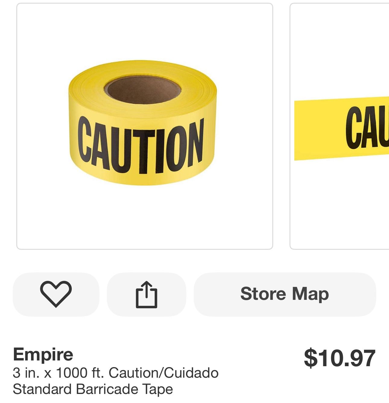 Caution Tape Rolls