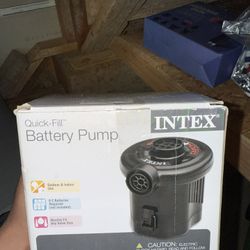Intex Quick-Fill Battery Air Pump