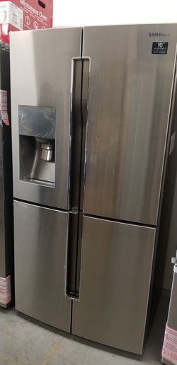 Refrigerator Stainless Steel Four Door Samsung Flex Since $39 Down Payment