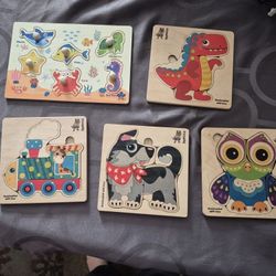 Toddler Puzzles $5 For All