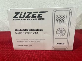 ZUZEE Tire Inflator Portable Air Compressor - 4X Faster Inflation, 150PSI
