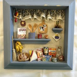 Vintage Miniature Kitchen Set