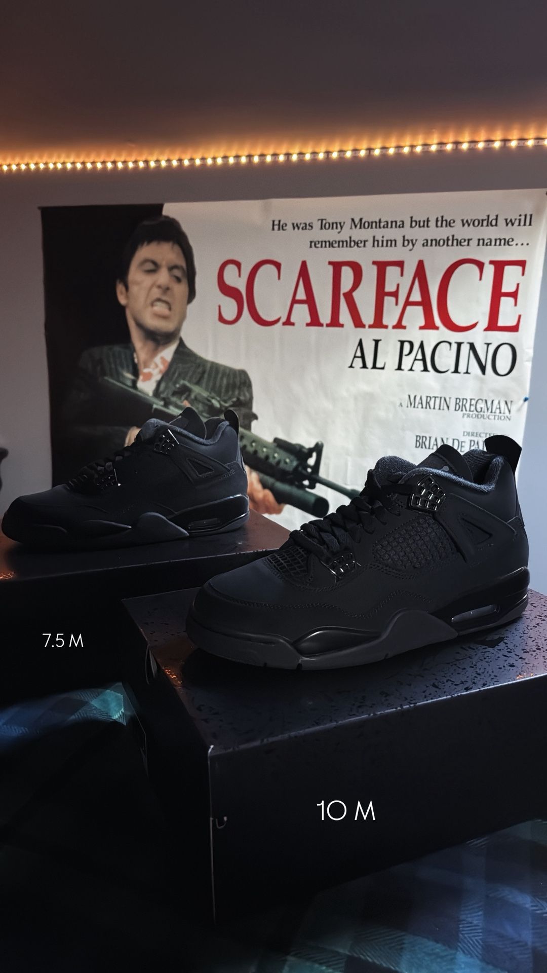 Black Cats 4 Size 10M