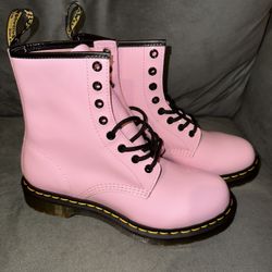 Doc Martens Pink Boots 