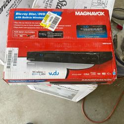 Magnavox 1080p Blu-ray/DVD player